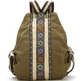 thumbnail image 1 of Mochila Goodhan de lona para mujer, bolsa de viaje antirrobo, 1 of 7