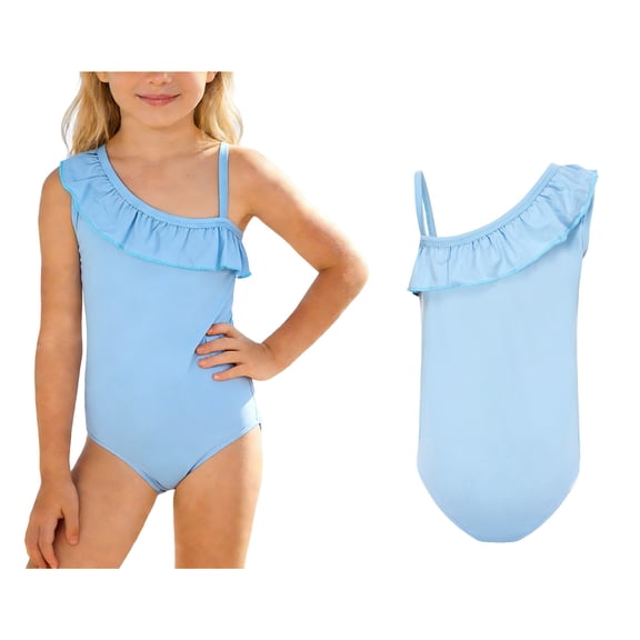 Swimsuit 1 Piece Swimsuit Quick Drying Girls Bikinis Summer Beach Swimwear 9-10 Years