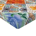 thumbnail image 2 of Ambesonne Floral Fitted Sheet, Flower Feminine Summer, Twin Size, Multicolor, 2 of 3