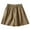 Khaki, variant on ShomPort Cotton Linen High Waist Shorts for Women Summer Trendy Elastic Waist Tie Wide Leg Shorts with Pockets