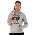 thumbnail image 5 of Worlds Gayest Aunt LGBTQ Family Pride Hoodie Sweatshirt Women Brisco Brands S, 5 of 6