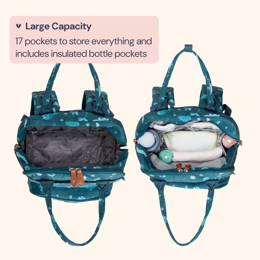 BabbleRoo Original Diaper Bag Backpack 26L photo 5