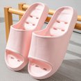thumbnail image 1 of Zapatos de ducha zapatillas de baño toboganes sin deslizamiento sandalias de piscina de secado rápido con agujeros de drenaje para el dormitorio de la casa del gimnasio, 1 of 8