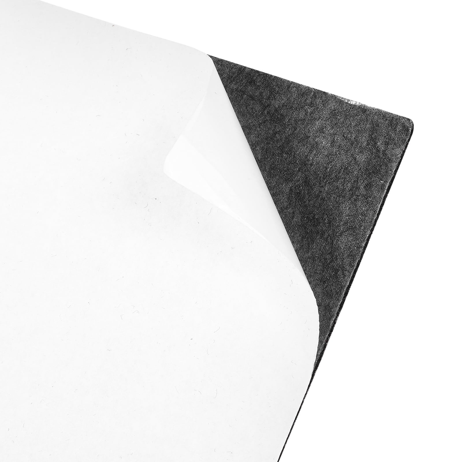 Pretyzoom 6Pcs Self Adhesive Black Acoustic Soundproof Wall Panels High Density Polyester for Office Noise Reduction