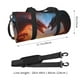 thumbnail image 2 of Fotbe Red And Blue Fire Cloud Dragon Bolsa Deportiva de Lona Plegable con Estampado, Bolsa de Gimnasio con Bolsillo Seco/Húmedo, Bolsa de Viaje Ultraligera de Gran Capacidad, 2 of 6