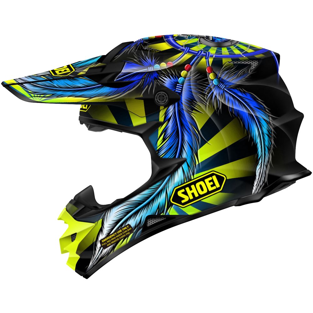 Shoei VFXW Grant 2 Helmet Yellow SML 0145880304
