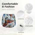 thumbnail image 4 of Salouo Red Train Hot Air Balloon Print Women's 2 in 1 Running Shorts Double-Layer Shorts Athletic Workout Gym Yoga Shorts Running Shorts for Women-XX-Large, 4 of 7