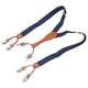 thumbnail image 4 of Tirantes para hombre de doble capa ajustables elásticos cómodos tirantes resistentes para hombres azul marino, 4 of 5