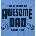 thumbnail image 2 of This is What Awesome Dads Look Like Hoodie Hooded Sweatshirt Men Brisco Brands S, 2 of 6