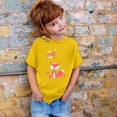 thumbnail image 2 of TZEWGL Tops For Kid Graphic Print Round Neck Loose Short Sleeve Top For Girls Boys size 3-4T, 2 of 4