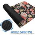 thumbnail image 6 of Long Mouse Pads for Desk,Pioneer Flower Floral Print Pattern Desk Mats on Top Of Desks, Desk Mouse Pad Extra Large with 3mm Non-Slip Base and Stitched Edge for Gaming,Office,Work,Home 31.5"x15.7", 6 of 6