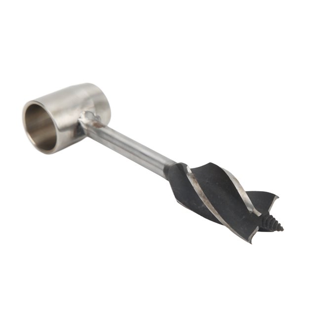 Manual Auger, Wear Resistant Alloy Steel Wood Hand Auger Labor Saving Sharpness Multifunctional for Woodworking Project for Outdoor Survival