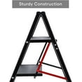 thumbnail image 4 of 4 Step Ladder, Foldable Step Stool Aluminum Stepladder 330lbs Capacity, 4 of 6