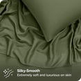 thumbnail image 2 of Bare Home TENCEL™ Sheet Set - Lyocell derived from Eucalyptus - Queen, Cypress, 2 of 7
