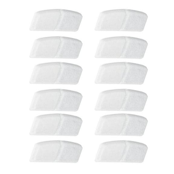 Pack of 12 Long Lasting Filters Pet Filter Drinking Fountain Filters for Water