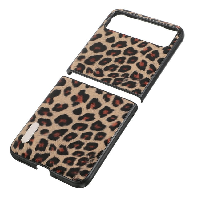 unbranded Decorativa Para Con Estilo Leopardo Y Borde Negro Duradero