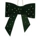 thumbnail image 2 of Adorno navideño, decoración navideña, colgante decorativo multifuncional creativo de terciopelo Arco verde, 2 of 7