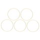 thumbnail image 5 of unbranded 5Ud Aros De Metal Dorados Resistentes Para Macramé Y, 5 of 8