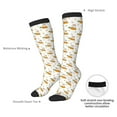 thumbnail image 4 of Pofeuu Rabbit And Carrot Print Stockings, Adult Running Hiking Socks for Youth and Adult, 4 of 6