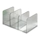 thumbnail image 2 of Organizador de Libros de Escritorio Acrílico con 3 Ranuras | Soporte Transparente para Archivos | Almacenamiento de Plástico Que Ahorra Espacio para Escritorios de Oficina y Estudios de Estudiantes |, 2 of 6