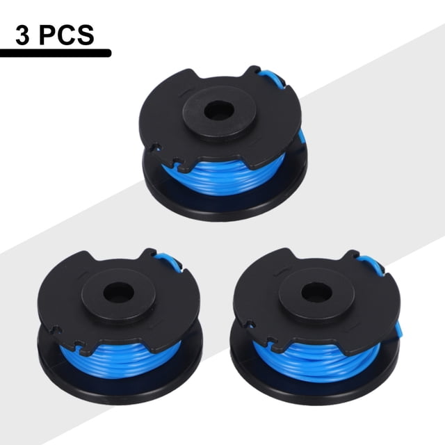 3Pcs Line Spool for Ryobi Spool for 18V Olt1832 P2000 P2001 P2002 P2003 Rlt183113 Replacement Garden String Trimmers Accessories