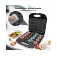 thumbnail image 3 of Caseras Con 16 Piezas Para Hacer Mini Rosquillas Color Negro, 3 of 4