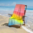 thumbnail image 6 of STJ(13) Large Beach Towels for Travel and Beach - Machine Washable Ultra-Soft Microfiber, for Bathroom, beach, yoga, camping, hiking, 6 of 7