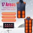 FENGHeated Vest, No Harmful Radiation Electric Heating Vest Intelligent