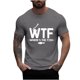 thumbnail image 1 of Mangas de Mano para Hombres, Cuello Redondo de Verano Ocio Impreso Superior, Moda Casual Manga Larga Poliéster, 1 of 1