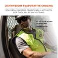 thumbnail image 2 of Chaleco Ergodyne de Trabajo Refrigerante Lima 3XL, 2 of 6