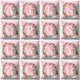 thumbnail image 3 of KAIYANG Funda de almohada de poliéster rosa con estampado floral de letras de doble cara 44 x 44 cm (I), 3 of 5