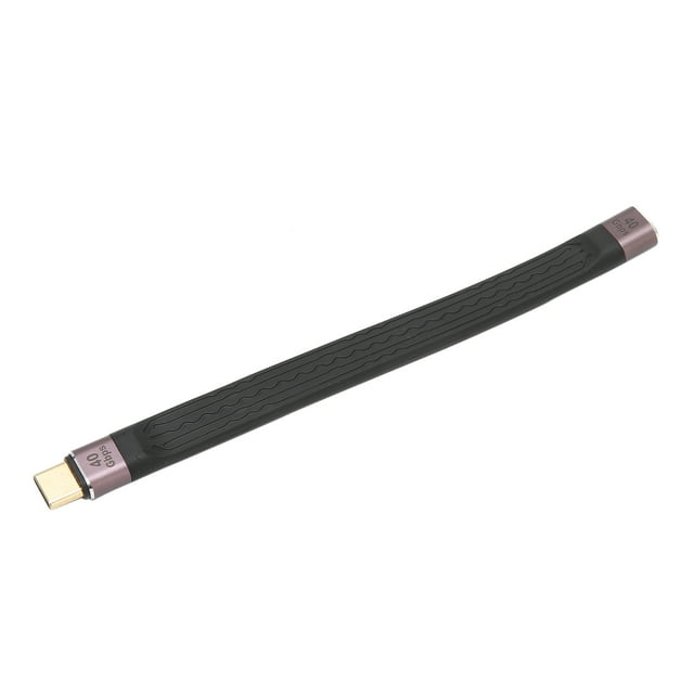 Cable USB C Corto, Cable Tipo C A Tipo C Duradero De 40 Gbps Para Tableta