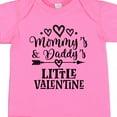 thumbnail image 4 of Inktastic Mommy Daddy Little Valentine Boys or Girls Baby Bodysuit, 4 of 5