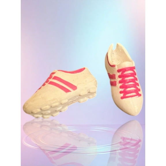 Lol Surprise doll OMG Bartz Made to Move White & Pink Tennis Shoes Sneakers