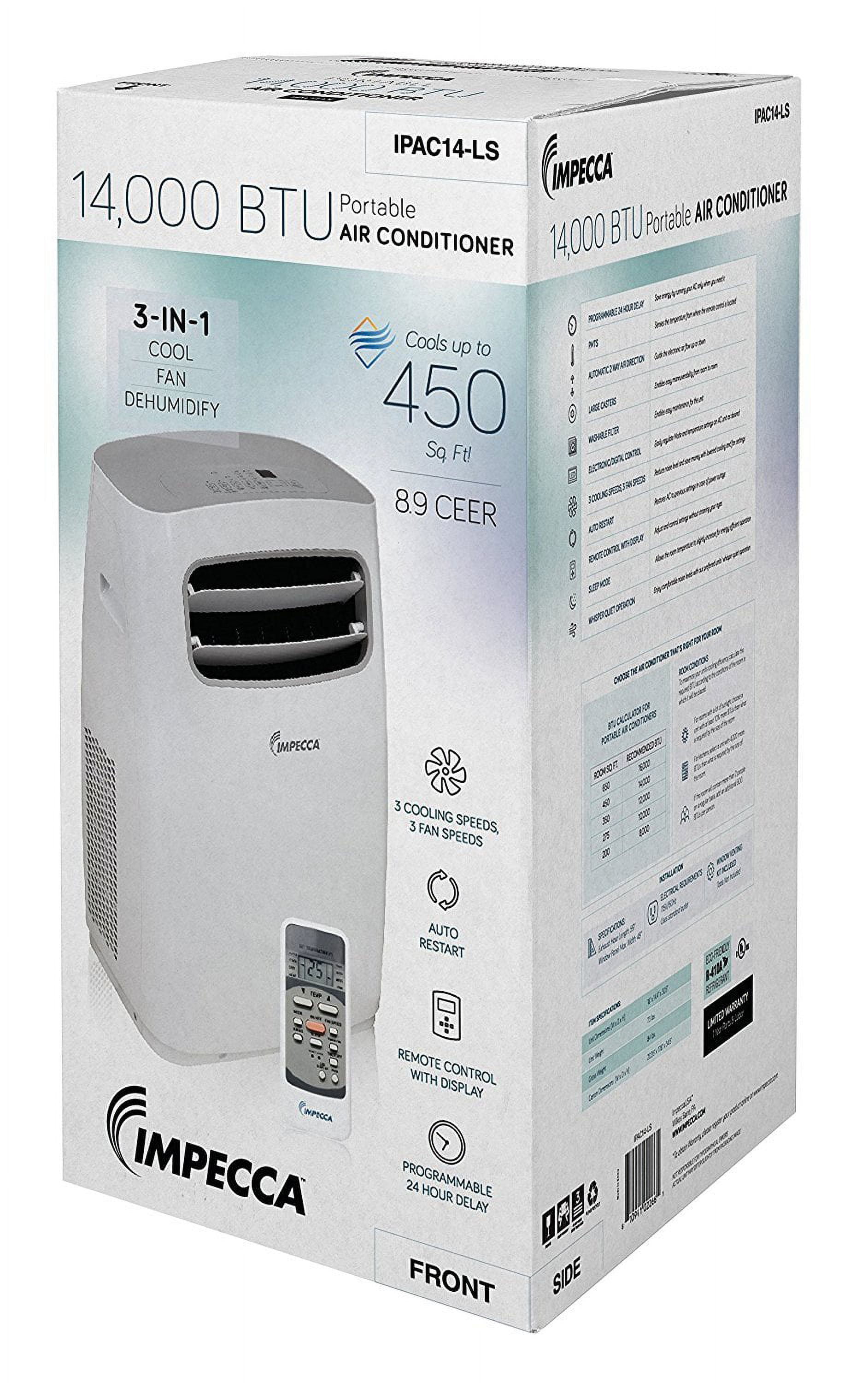 Impecca IPAH12-KS 12000 BTU Portable Air Conditioner