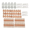 thumbnail image 1 of Antorcha cortadora de aire PT31 40 Kits sumibles 140 piezas Punta extendida y boquils para antorcha de corte / Macarena consumibles de corte por plasma, 1 of 8