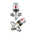 Thermostatic Valve Mixing Valve Water Heater Temperature Control Pipe