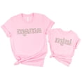 thumbnail image 3 of Mama and Mini Matching Floral Shirts Mommy and Me Graphic Tee for Women and Girls Pink Shirt Adult Large-SOLD SEPARATELY, 3 of 4