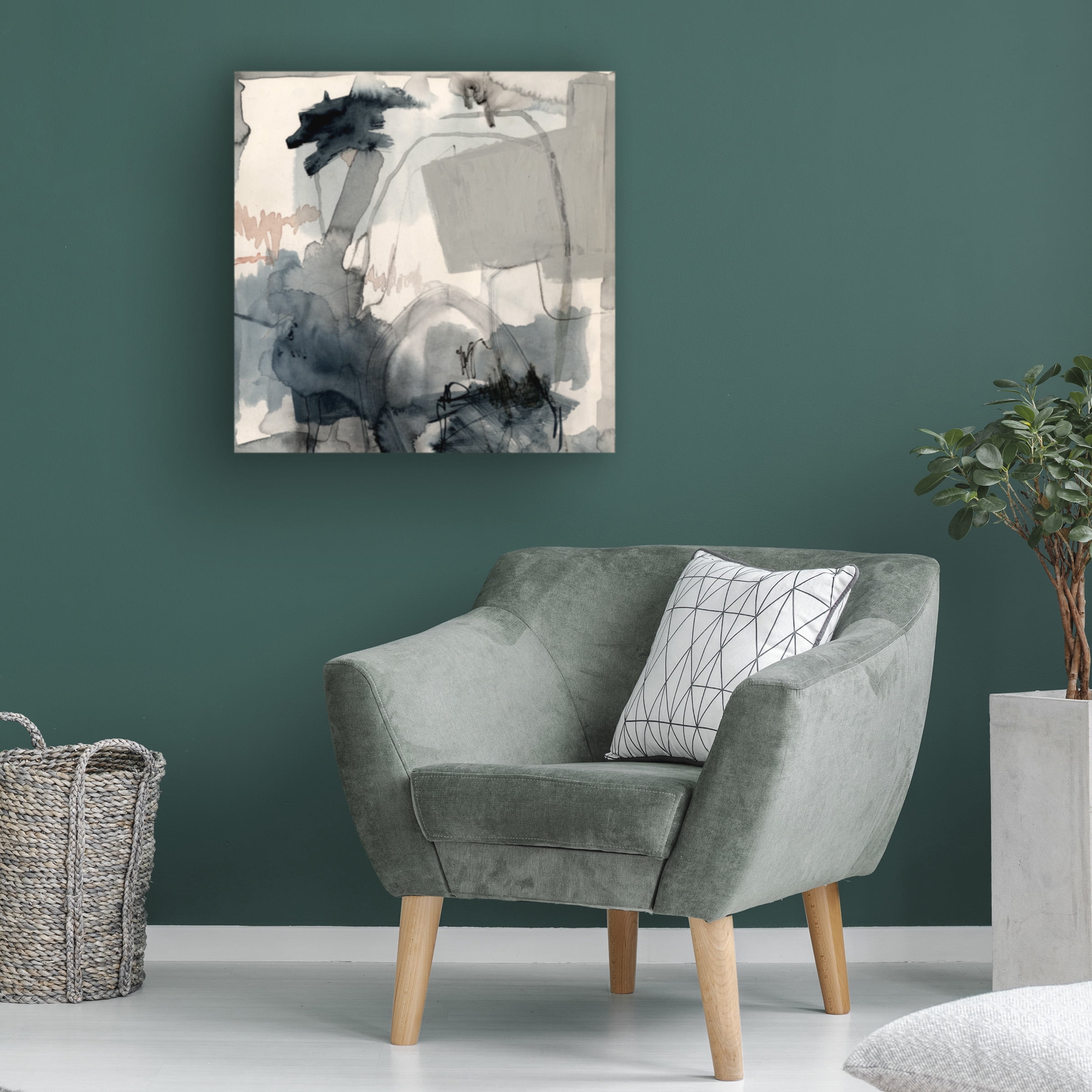 Victoria Barnes 'Torrential II' Canvas Art