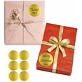 thumbnail image 2 of Metallic Gold Stickers Color Labels for Gift Packaging Seals, Favors and Crafts 2" 50mm - 72 Pack, 2 of 8