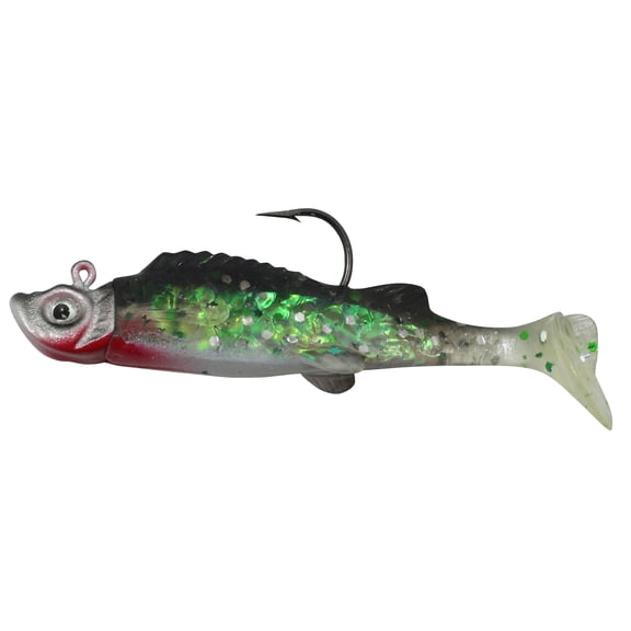 Northland Tackle Mimic Minnow Shad, 1/4 oz, Silver Shiner
