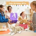 thumbnail image 6 of MorisMos 2Pcs Cat Stuffed Animals, 14" Realistic Cat Plush Toys, 6 of 8