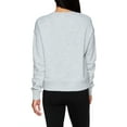 thumbnail image 2 of Reebok Womens Journey French Terry Cropped Crew Sweatshirt,Sizes XS-XXXL, 2 of 4