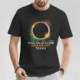 thumbnail image 2 of Granbury Texas Totality Total Solar Eclipse April 8 2024 T-Shirt – Celestial Event Graphic Tee for Men Women Kids, Featuring Granbury TX and April 8 Path of Totality Design, , Size L, Color Black, 2 of 3
