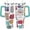 red cyan, variant on Nurse Tumbler Nurse Gifts for Women - Nurse Appreciation Gifts Nurses Week Gifts for Female Male Nurse、 New Nurses、 NICU Nurse、 RN、 LPN, 40oz Nurse Tumbler with Handle and Straw