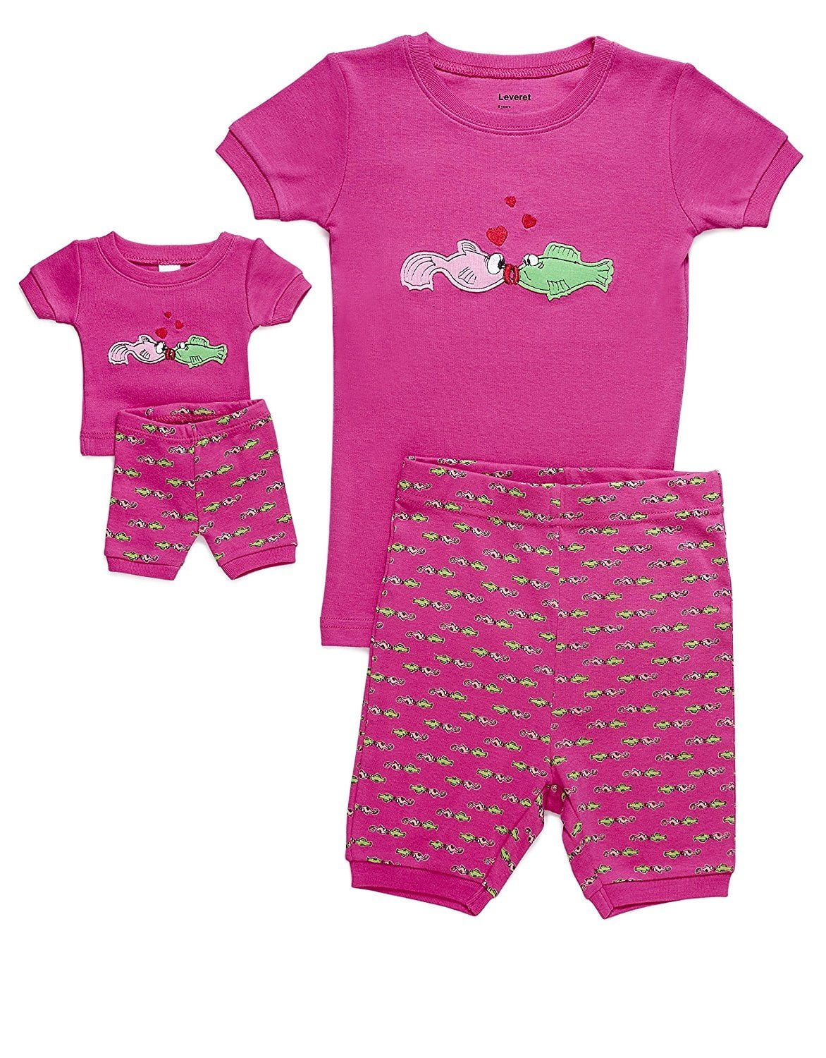 Shorts Kids & Toddler Pajamas Matching Doll & Girls Pajamas 100 Cotton