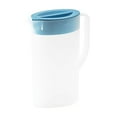 thumbnail image 2 of JingChun Large Plastic Straining Pitcher with Lid, Clear Water Carafe Jug Ice Tea Juice Beverage Pitcher with Handle Measurement for Ice Tea, Lemonade, Party, 2 of 6