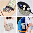 thumbnail image 4 of Lsque Happy Easter Pattern Telescopic Pencil Bag Pen Holder Stationery Case, Stand-up Retractable Transformer Bag Organizer, 4 of 6