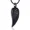 Black, variant on Love Heart Wrapped in Wings Urn Pendant Memorial Cremation Jewelry for Ashes Keepsake Memory Necklace