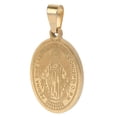 thumbnail image 3 of Emoshayoga Amuleto católico de Jesús, Collar de Jesús Escultura dorada para uso diario para la fabricación de joyas, 3 of 14